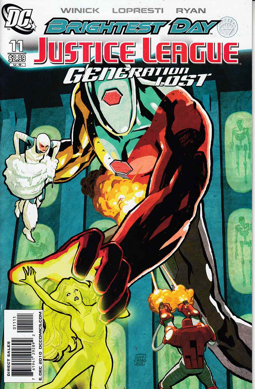 Justice League Generation Lost #11 Near Mint (9.4) [DC Comic]