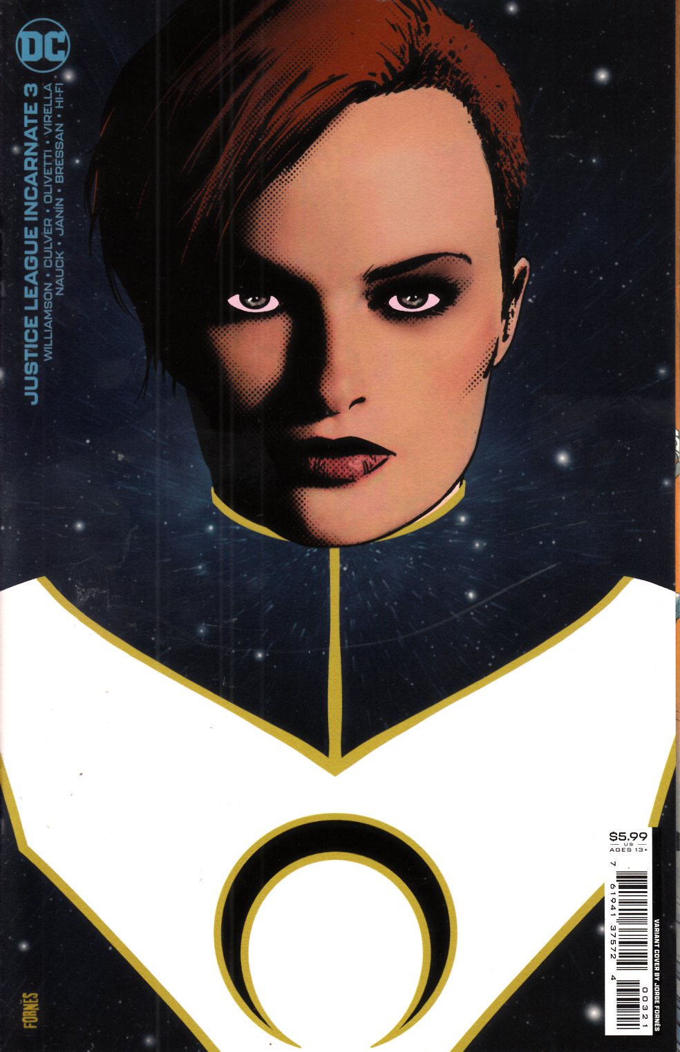 Justice League Incarnate #3 Fornes Variant Cover Near Mint (9.4) [DC Comic] LARGE