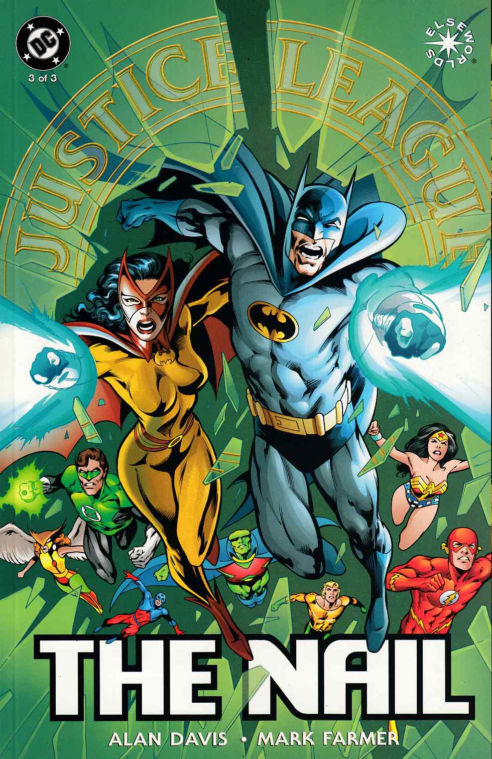 Justice League The Nail #3 Near Mint (9.4) [DC Comic] THUMBNAIL