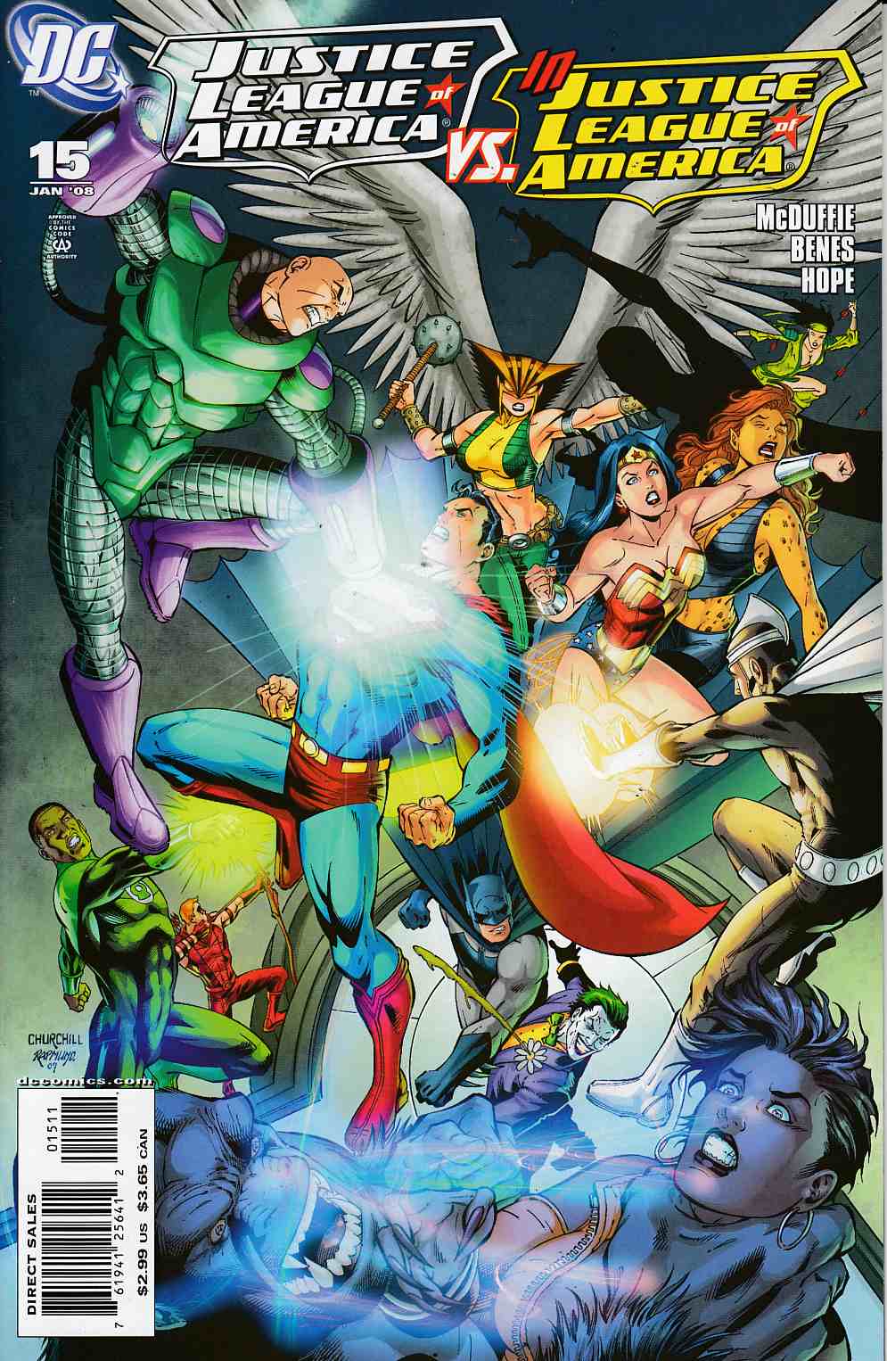 Justice League of America #15 Near Mint (9.4) [DC Comic] LARGE