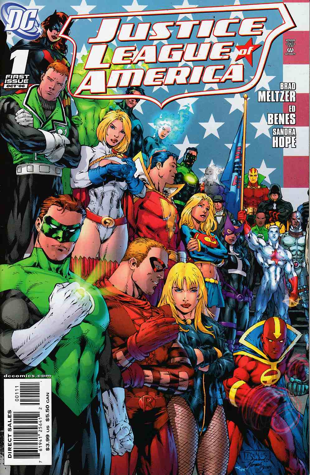 Justice League of America #1 Cover A Near Mint (9.4) [DC Comic] LARGE