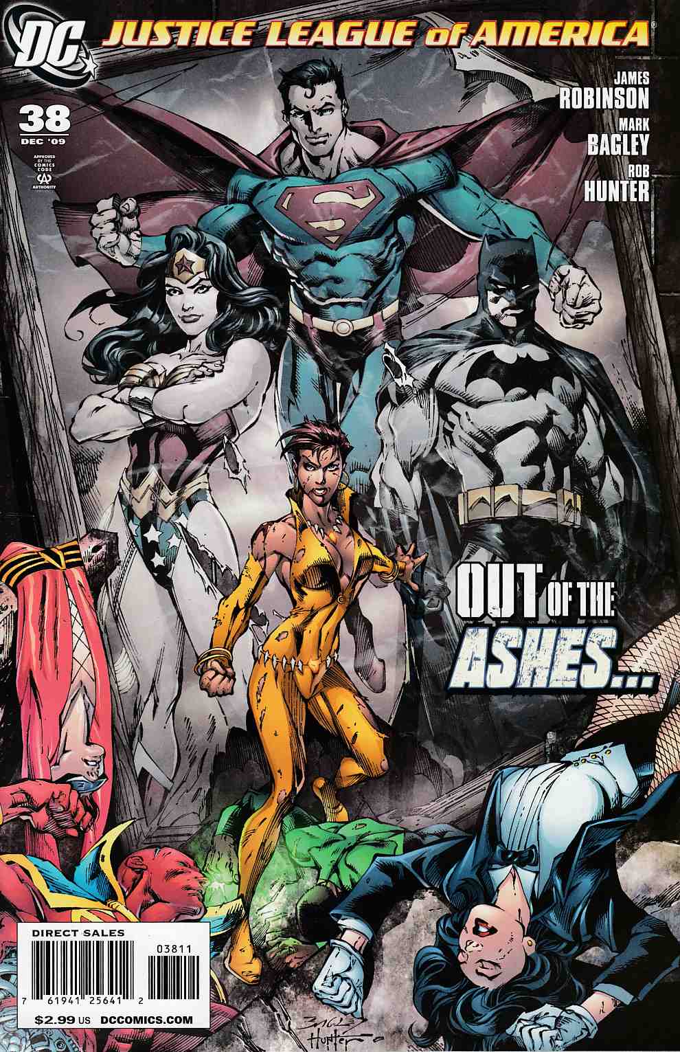 Justice League of America #38 Near Mint (9.4) [DC Comic] LARGE