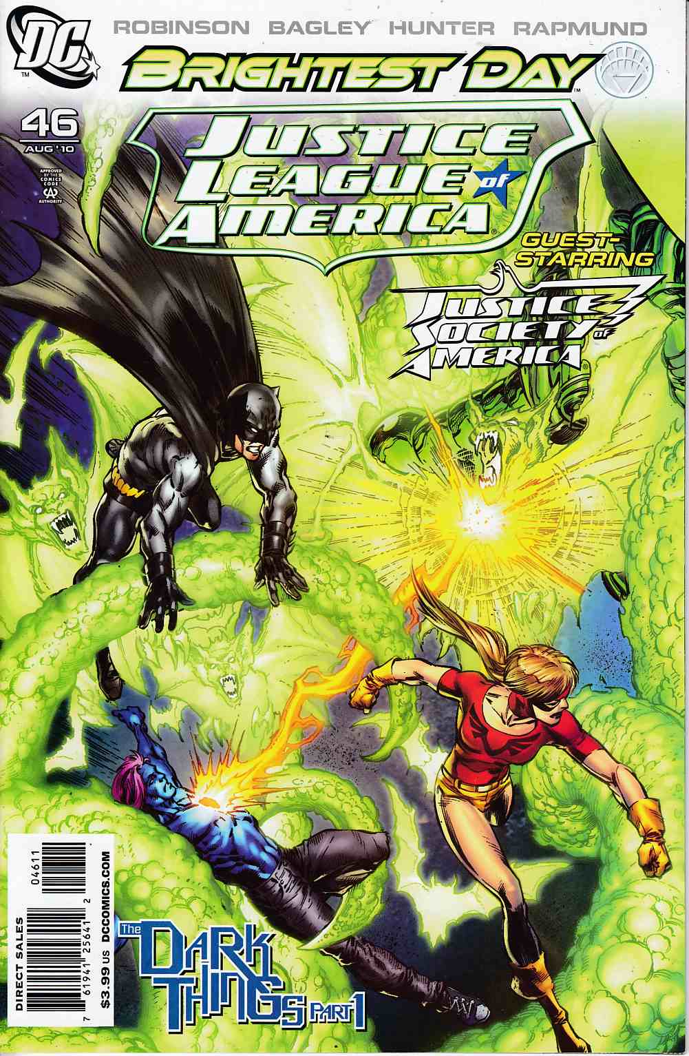 Justice League of America #46 Near Mint (9.4) [DC Comic]