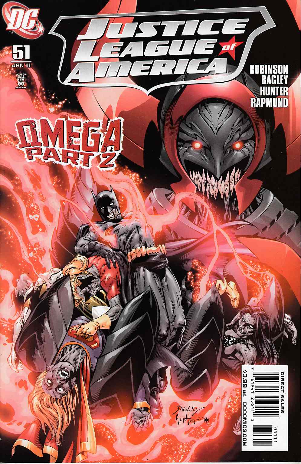 Justice League of America #51 Near Mint (9.4) [DC Comic] LARGE