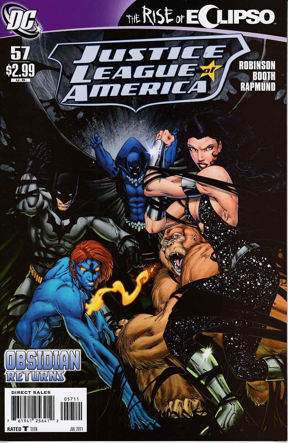 Justice League of America #57 Near Mint (9.4) [DC Comic] LARGE