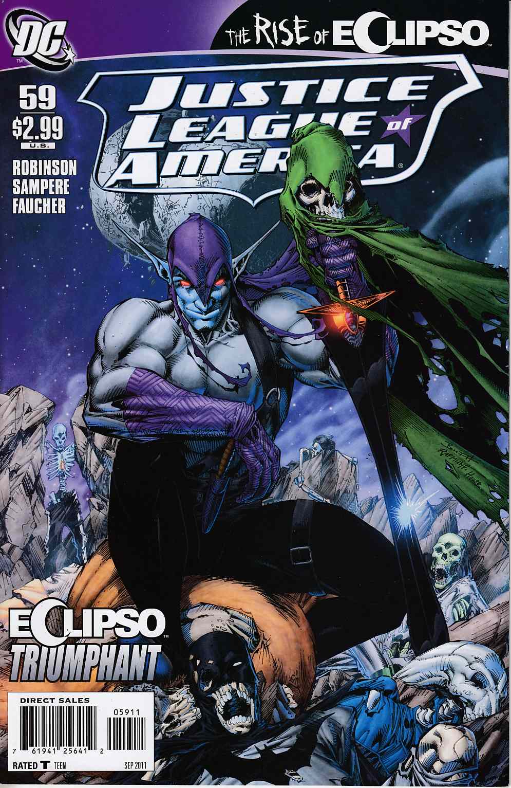 Justice League of America #59 Near Mint (9.4) [DC Comic] LARGE