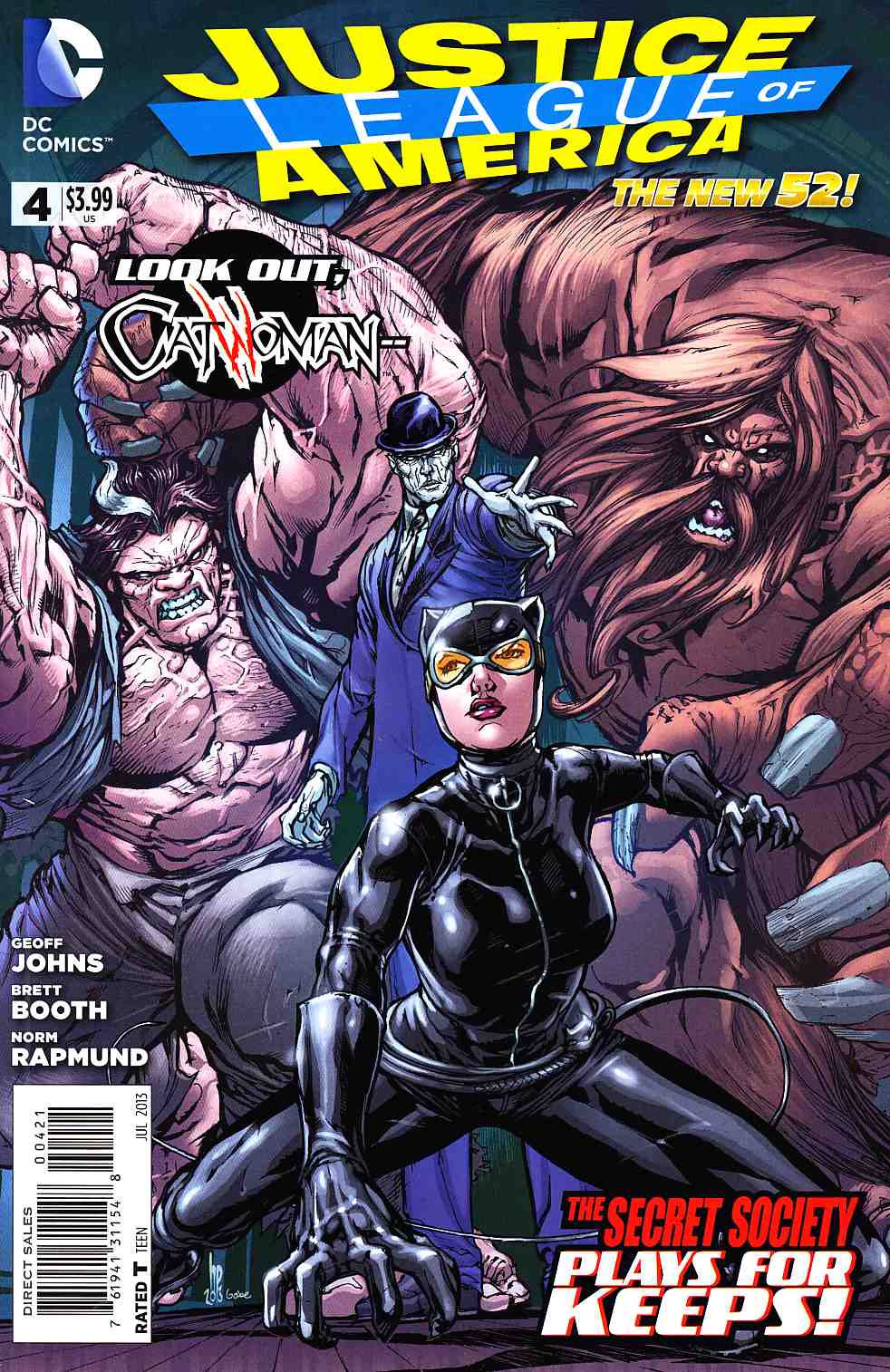 Justice League of America #4 Kirkham Variant Cover [DC Comic] LARGE