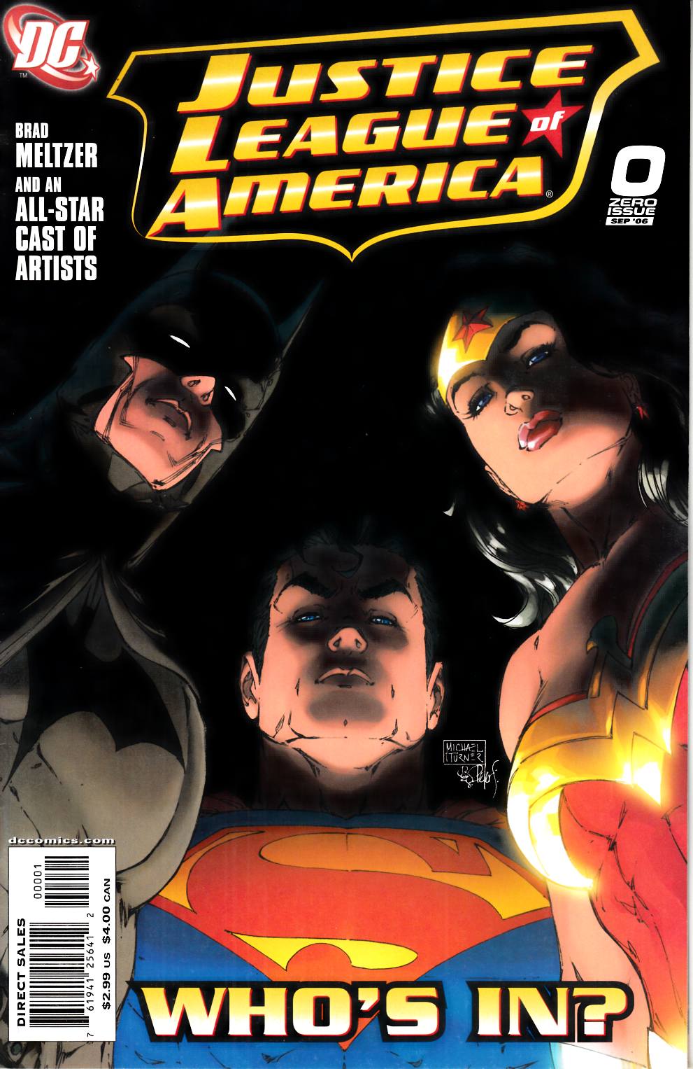 Justice League of America #0 Fine (6.0) [DC Comic] THUMBNAIL