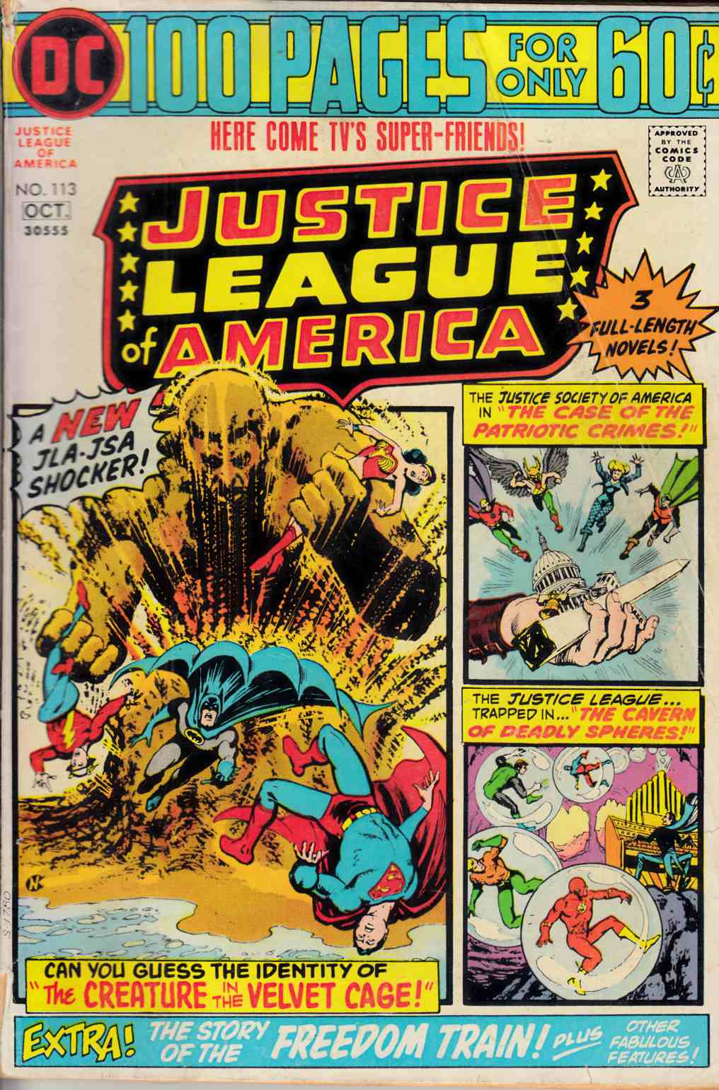 Justice League of America #113 Very Good (4.0) [DC Comic] LARGE