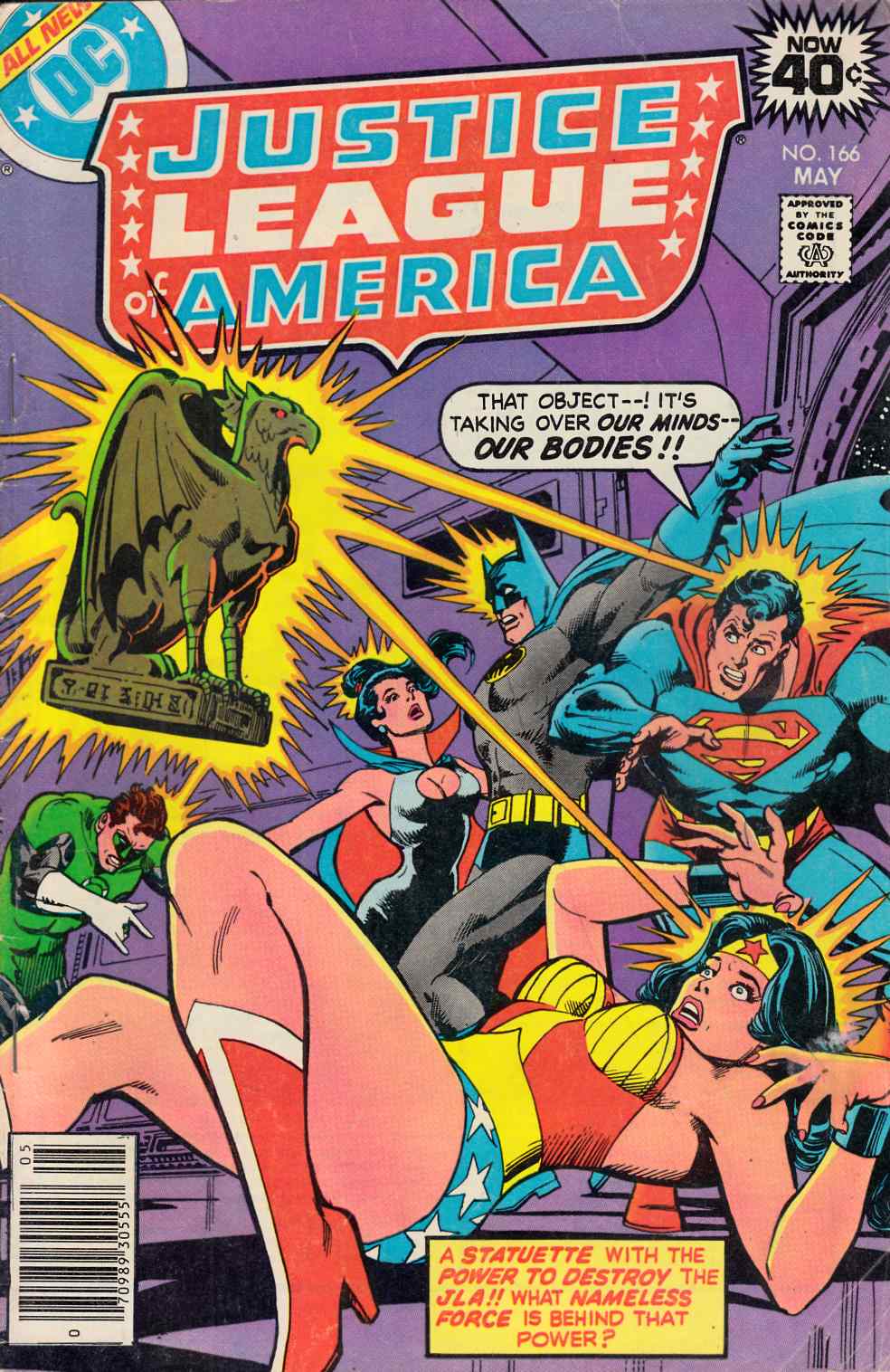 Justice League Of America #166 Fine (6.0) [DC Comic] LARGE