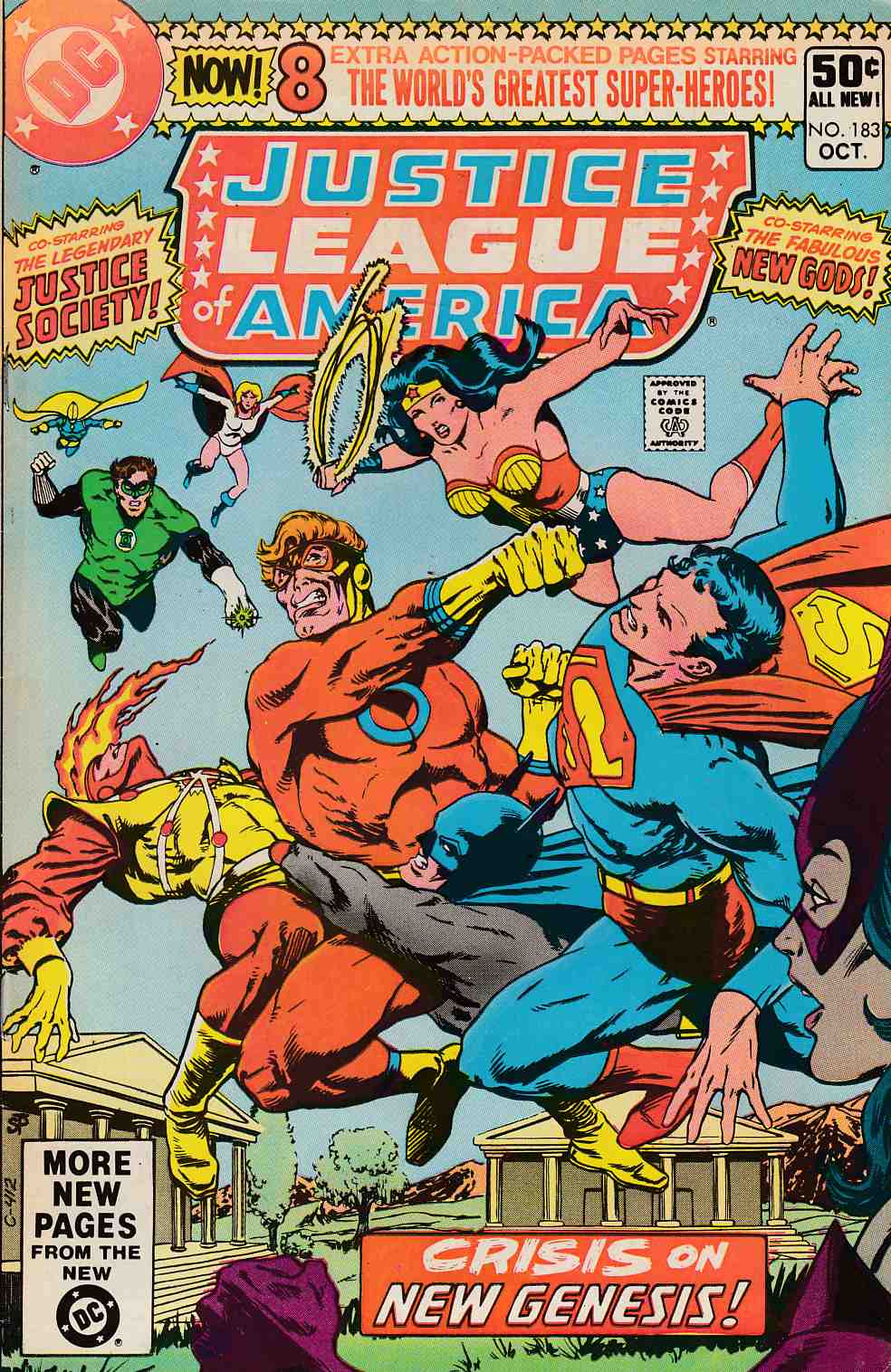 Justice League of America #183 Very Good Minus (3.5) [DC Comic] LARGE