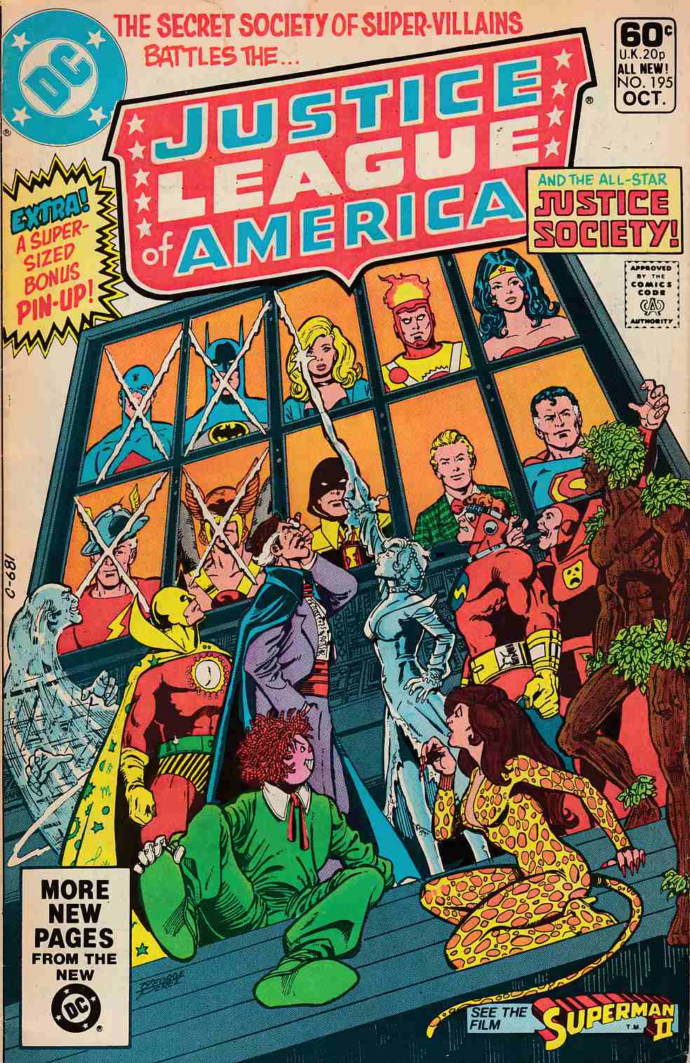 Justice League Of America #195 Very Good (4.0) [DC Comic] THUMBNAIL