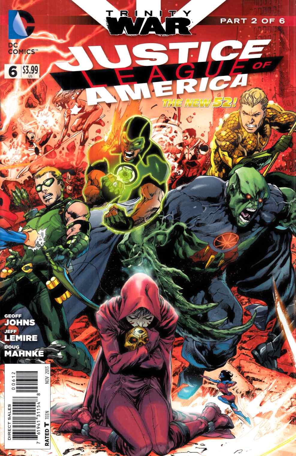 Justice League of America #6 Near Mint (9.4) [DC Comic] LARGE