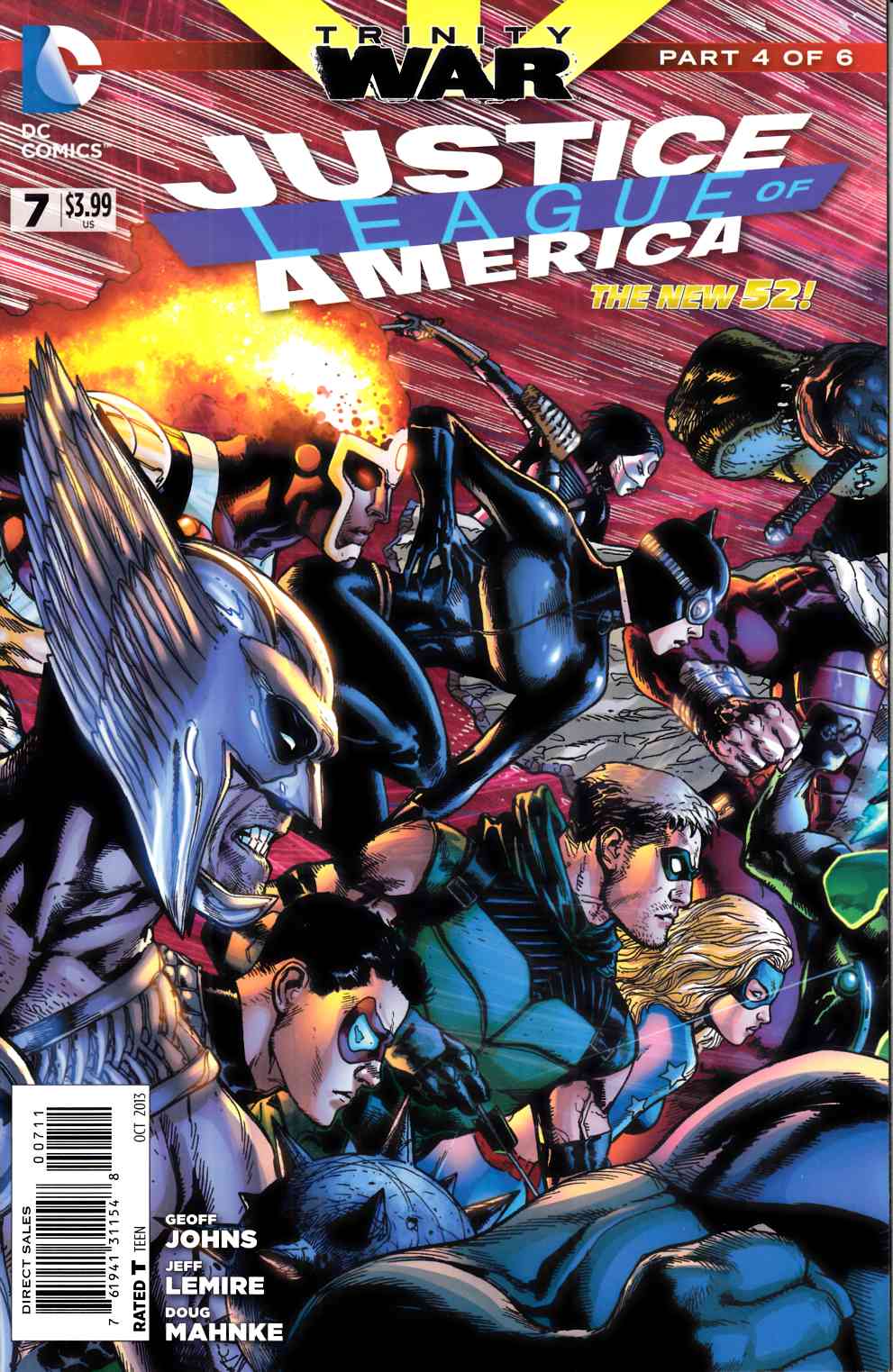 Justice League of America #7 Fine (6.0) [DC Comic] LARGE