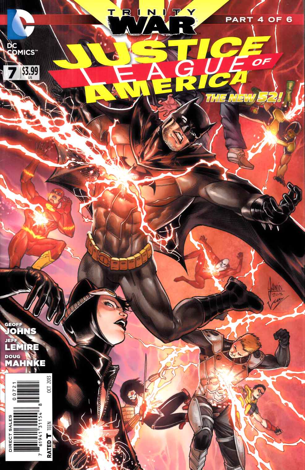 Justice League of America #7 Janin Variant Cover Near Mint (9.4) [DC Comic] THUMBNAIL