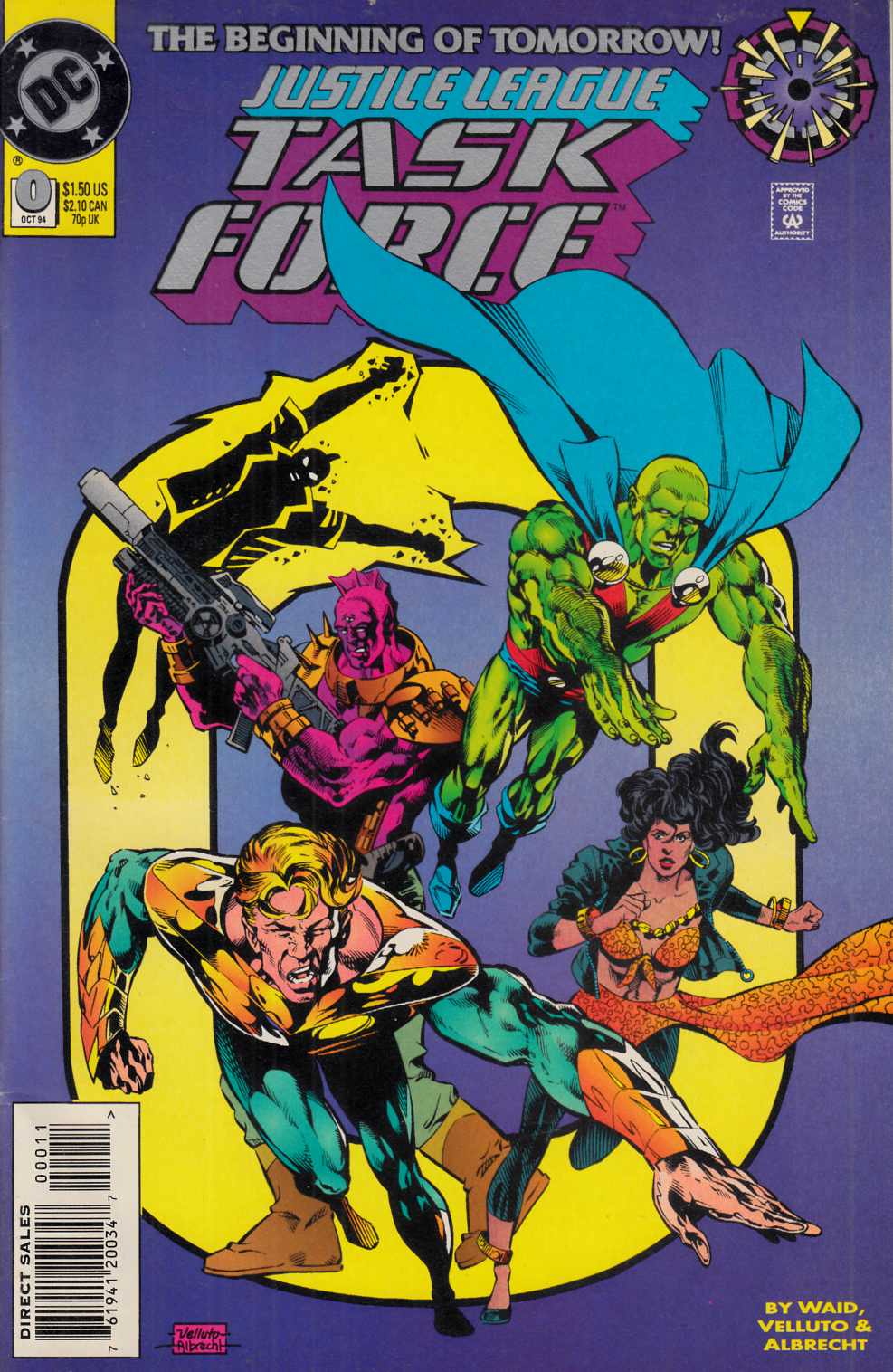 Justice League Task Force #0 Very Fine (8.0) [DC Comic] THUMBNAIL