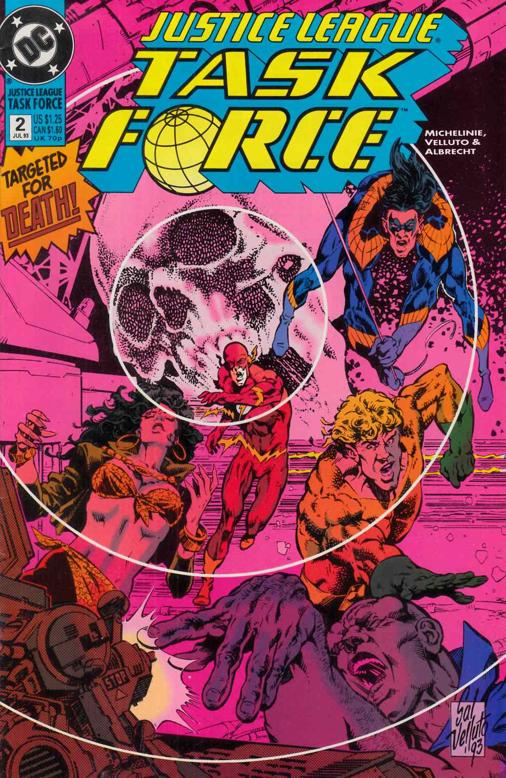 Justice League Task Force #2 Very Fine (8.0) [DC Comic] THUMBNAIL