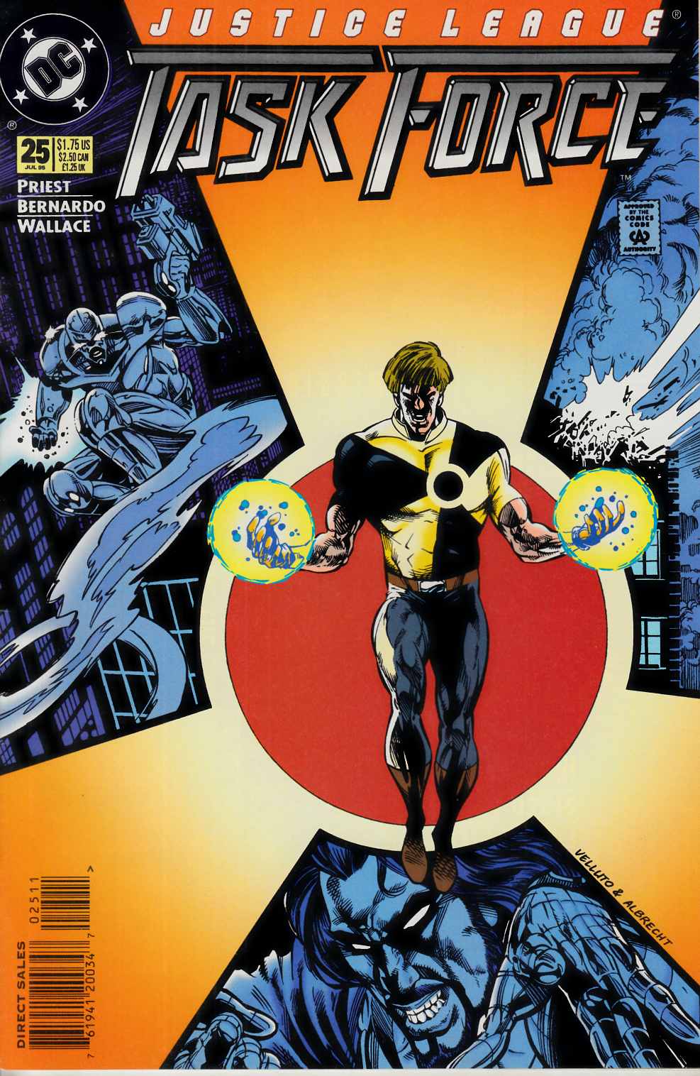 Justice League Task Force #25 Very Fine (8.0) [DC Comic] THUMBNAIL
