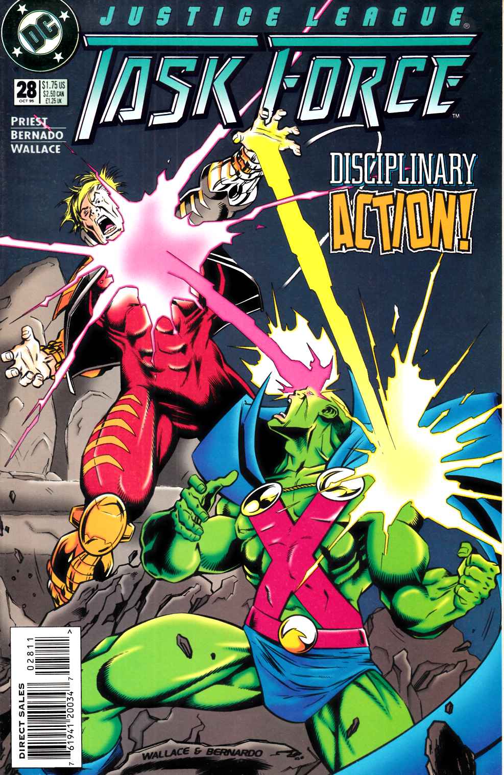 Justice League Task Force #28 Very Fine (8.0) [DC Comic] THUMBNAIL