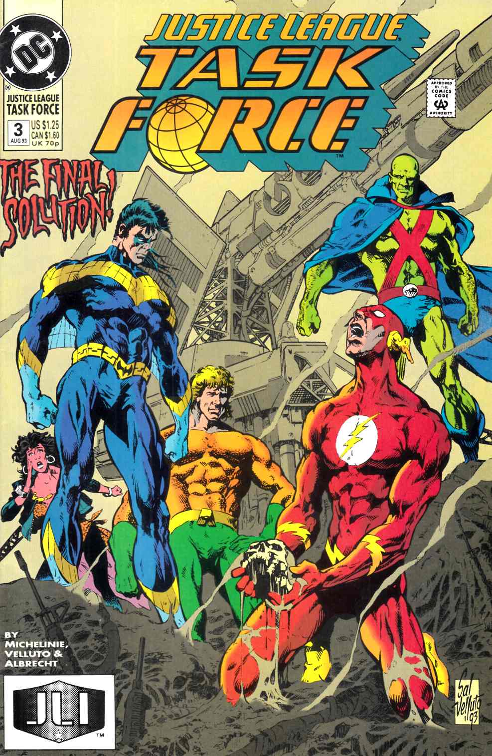 Justice League Task Force #3 Very Fine (8.0) [DC Comic] THUMBNAIL