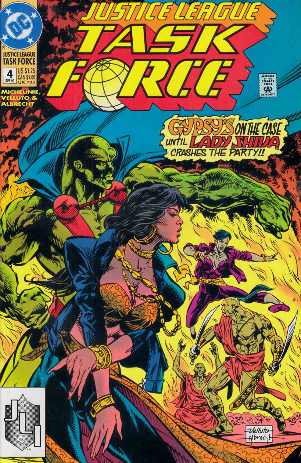 Justice League Task Force #4 Very Fine (8.0) [DC Comic] THUMBNAIL