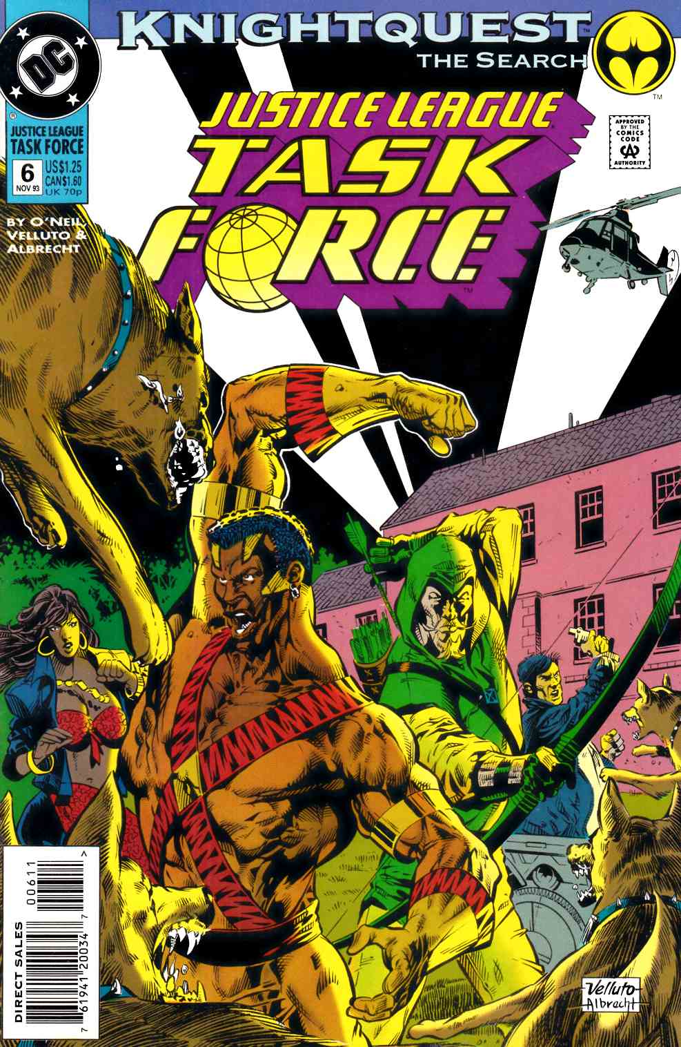 Justice League Task Force #6 Very Fine (8.0) [DC Comic] THUMBNAIL