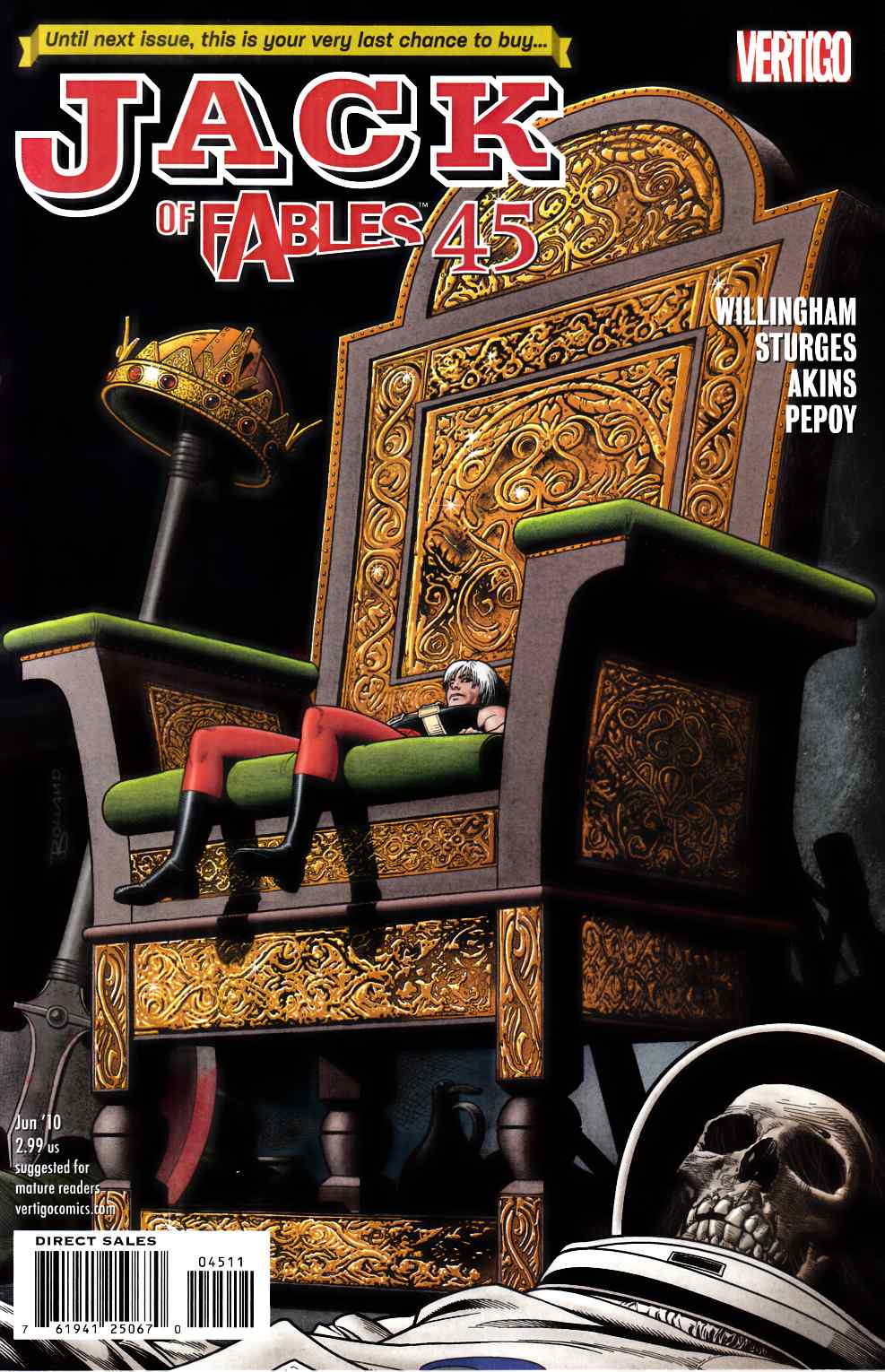 Jack of Fables #45 Very Fine (8.0) [DC Comic] THUMBNAIL