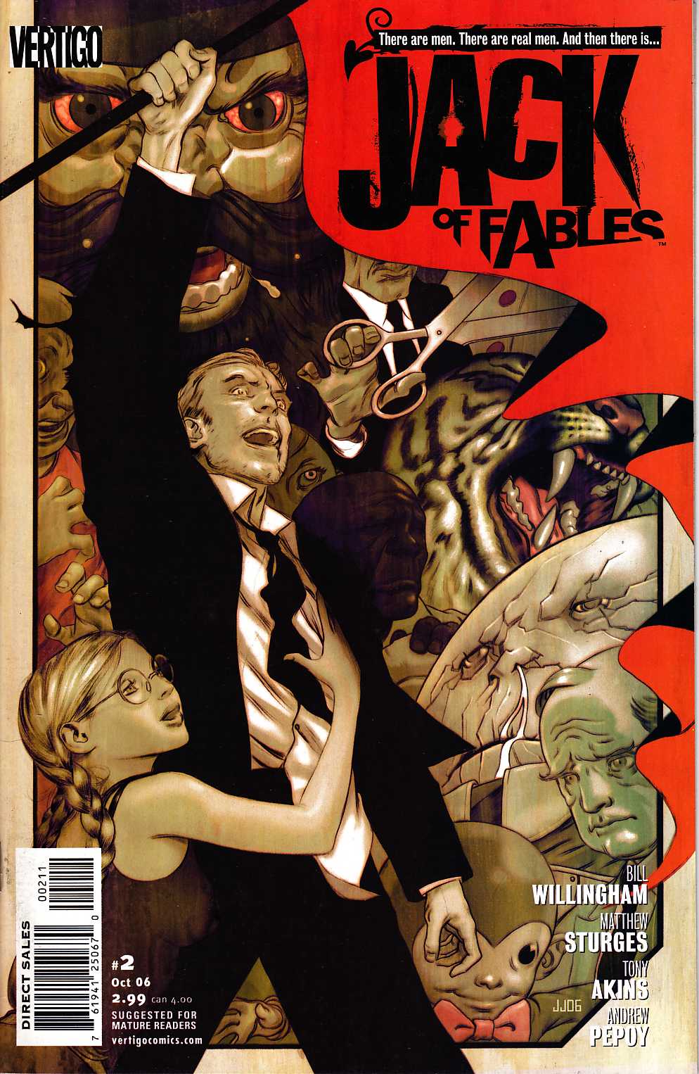 Jack of Fables #2 [DC Comic] LARGE