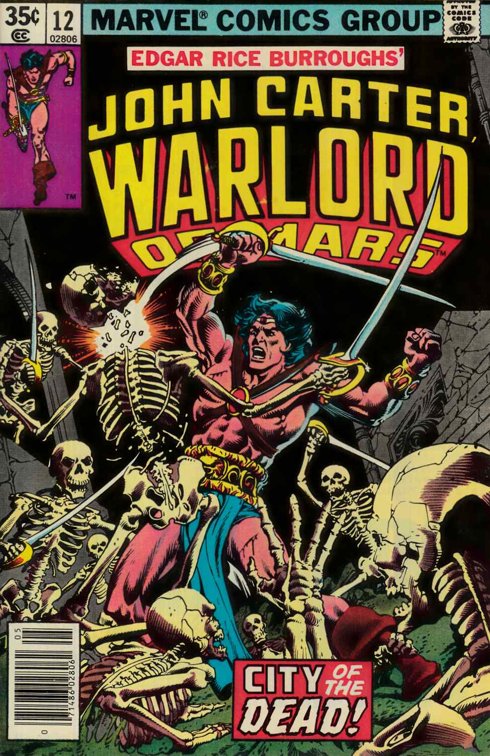 John Carter Warlord of Mars #12 [Marvel Comic] LARGE