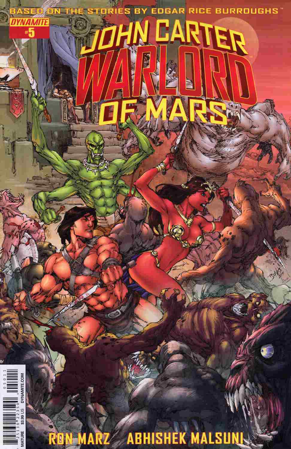 John Carter Warlord #5 Cover A- Benes [Dynamite Comic] THUMBNAIL