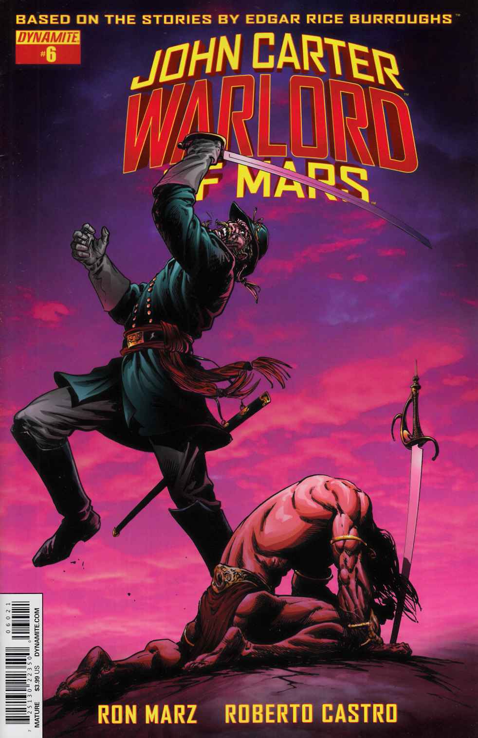 John Carter Warlord #6 Cover B- Sears [Dynamite Comic] THUMBNAIL