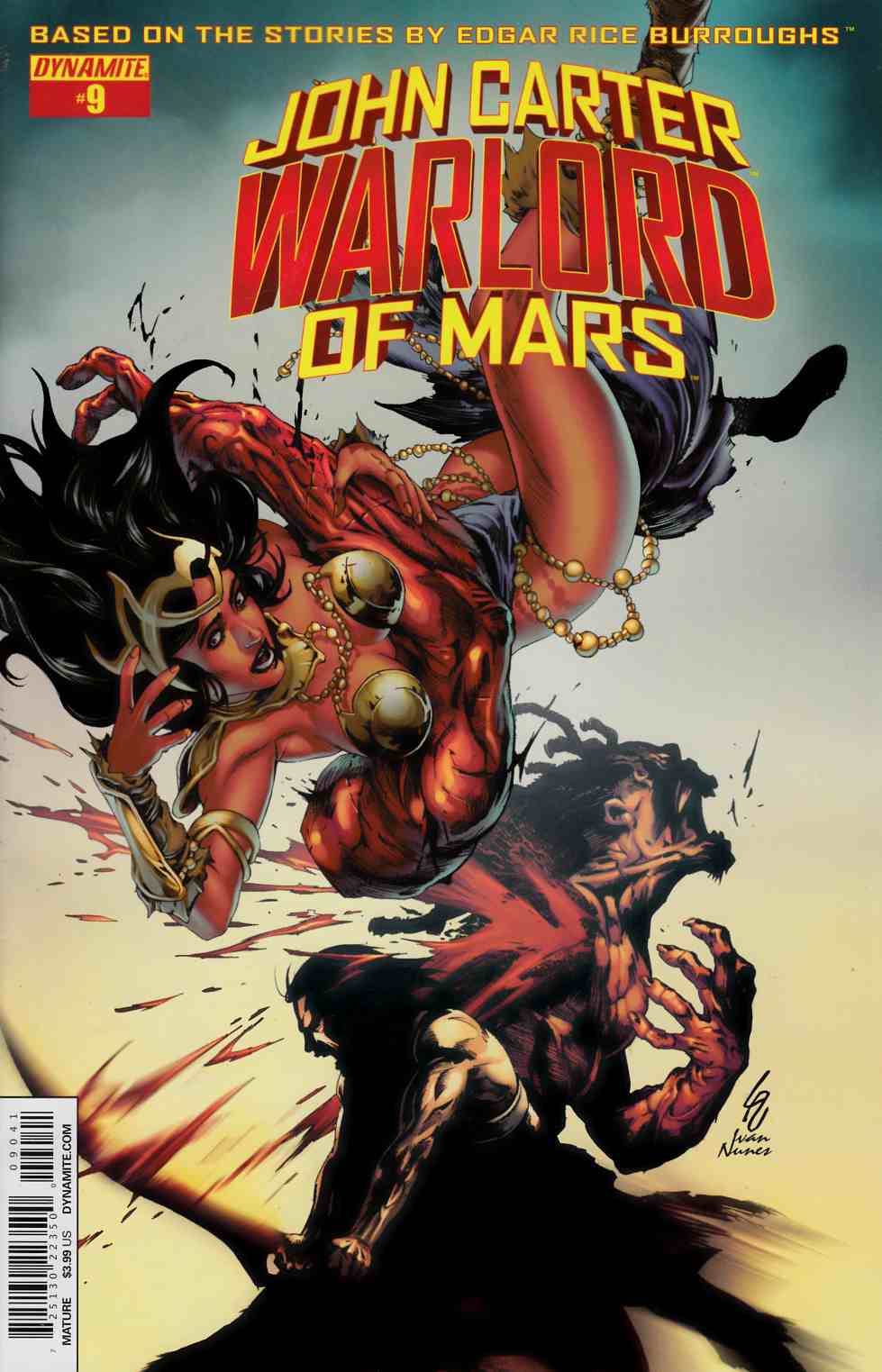 John Carter Warlord #9 Cover D- Subscription [Dynamite Comic] LARGE