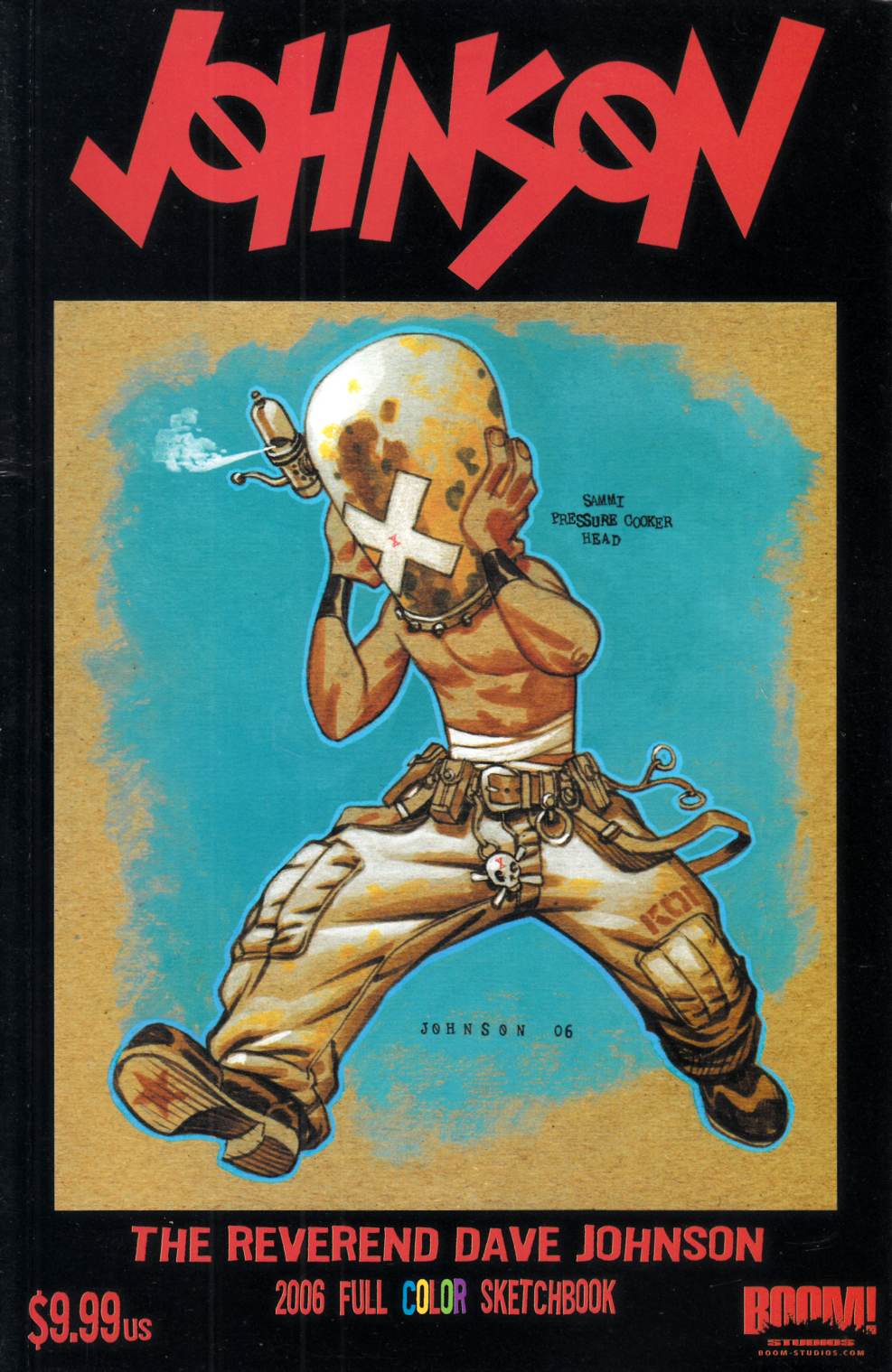 Johnson Dave Johnson Sketchbook 2006 Very Fine (8.0) [Boom Comic] THUMBNAIL