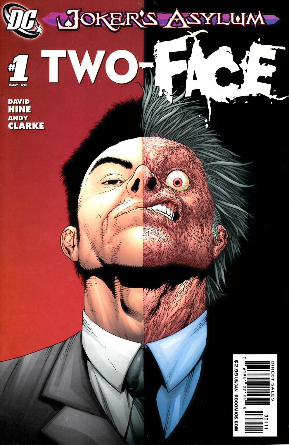 Jokers Asylum Two Face #1 Very Fine (8.0) [DC Comic] THUMBNAIL