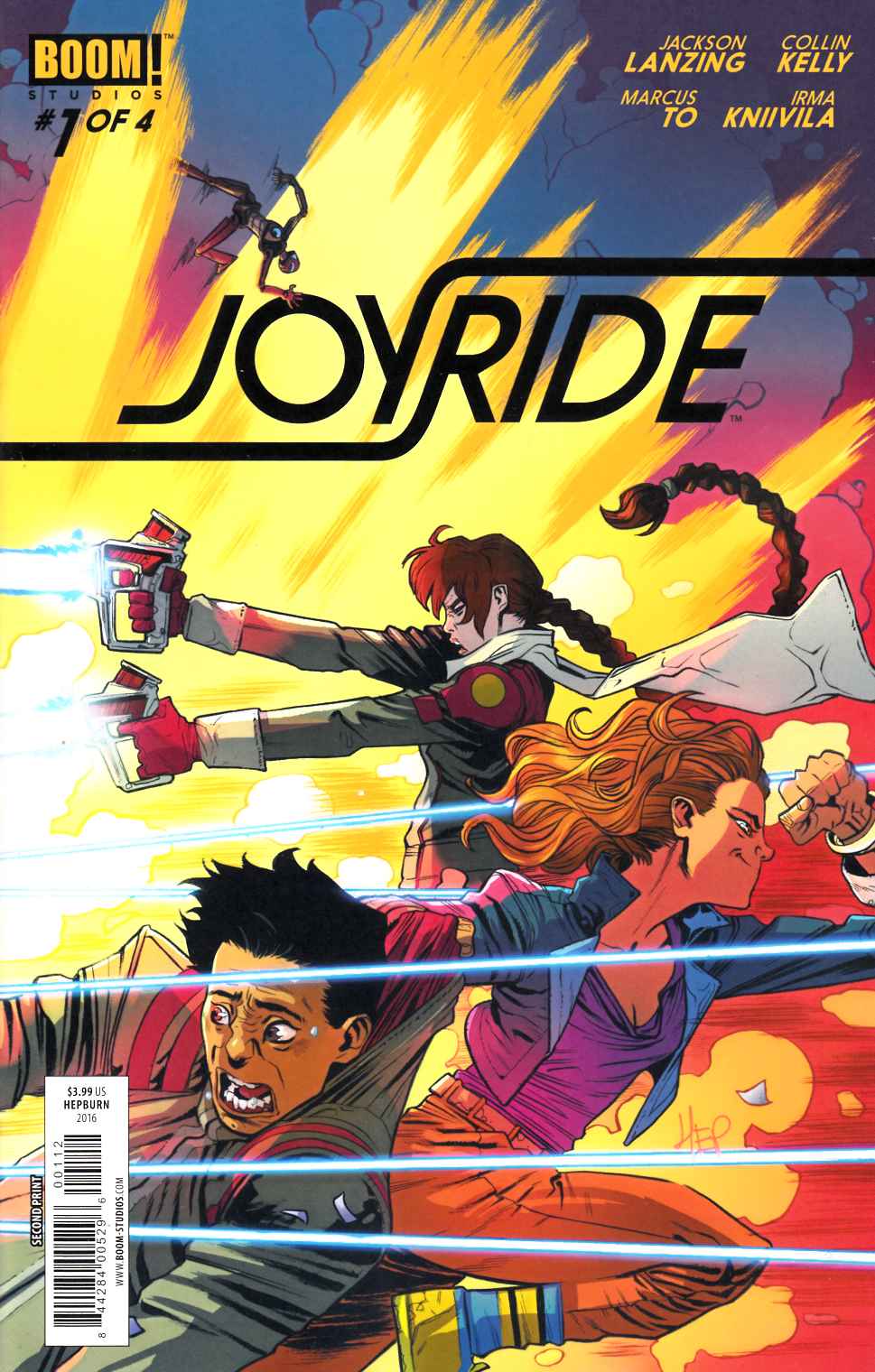 Joyride #1 Second Printing [Boom Comic] LARGE