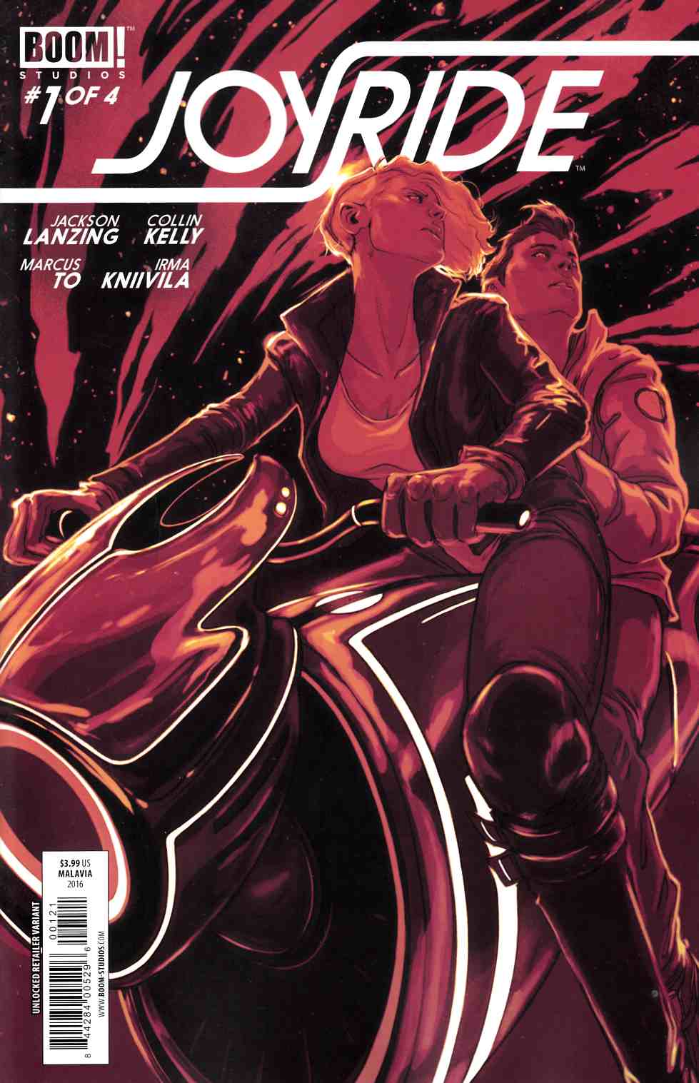Joyride #1 FOC Malavia Variant Cover [Boom Comic] LARGE