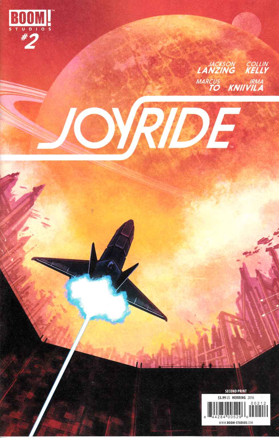 Joyride #2 Second Printing [Boom Comic] LARGE