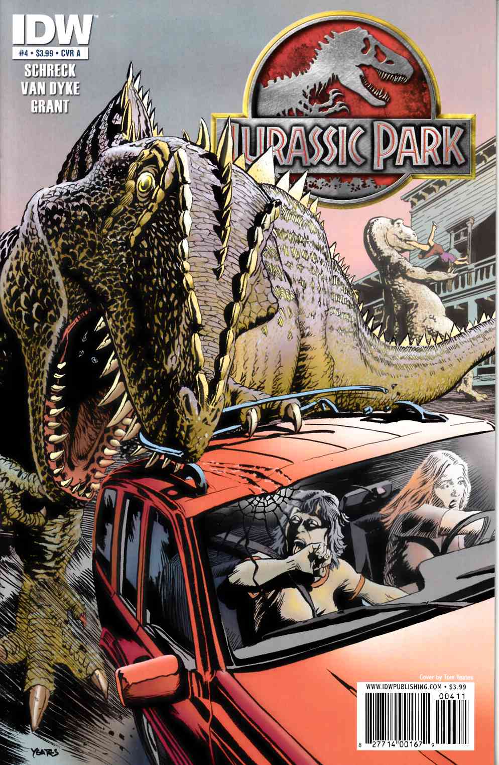 Jurassic Park Redemption #4 Cover A Near Mint (9.4) [IDW Comic] LARGE
