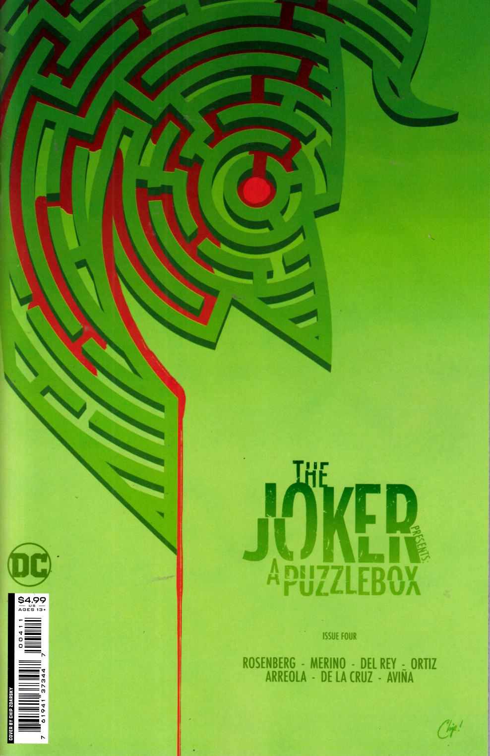 Joker Presents a Puzzlebox #4 Near Mint (9.4) [DC Comic] LARGE