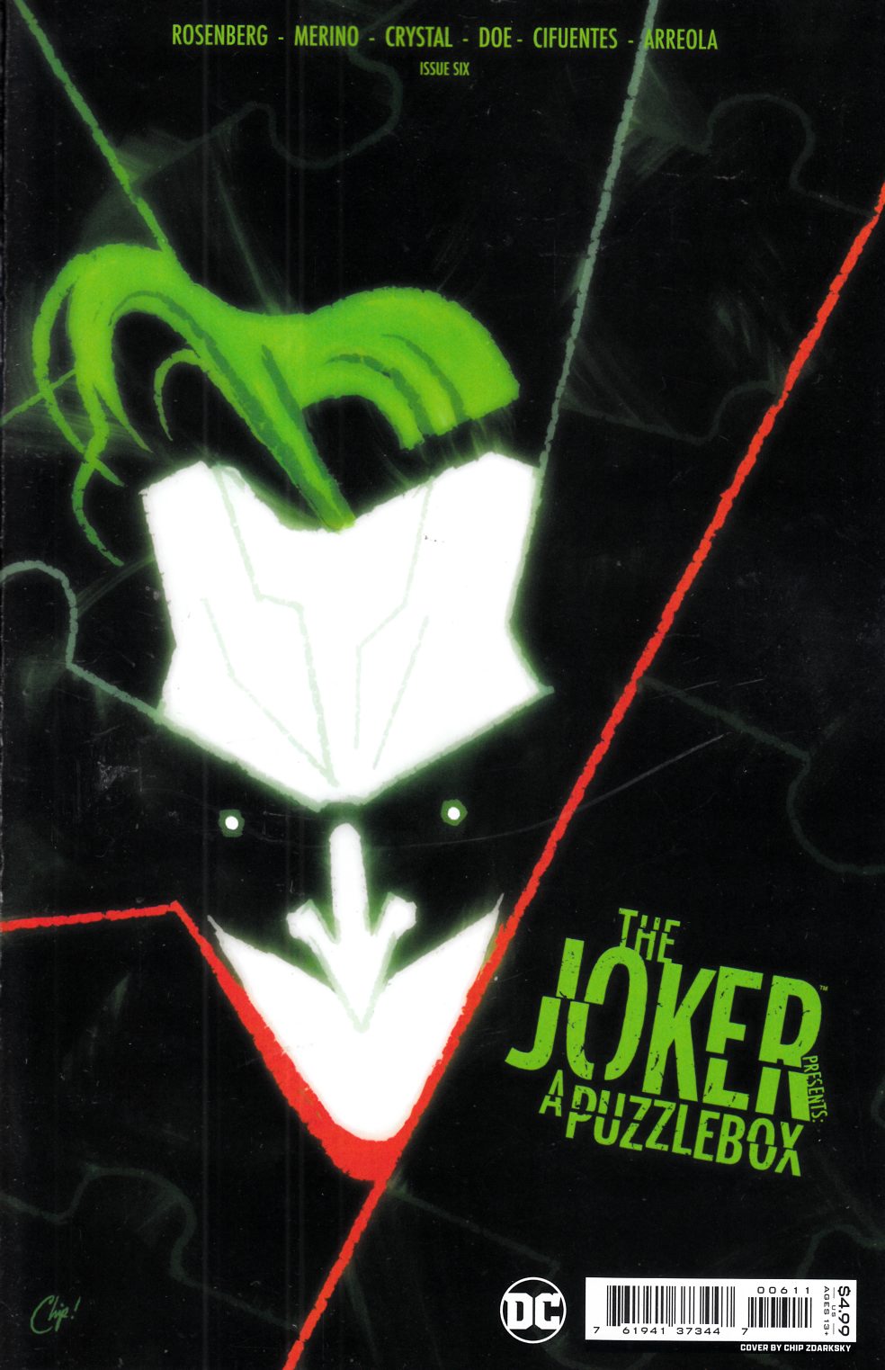 Joker Presents a Puzzlebox #6 Near Mint (9.4) [DC Comic] LARGE