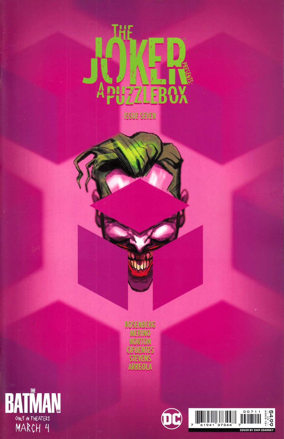 Joker Presents a Puzzlebox #7 Near Mint (9.4) [DC Comic] LARGE