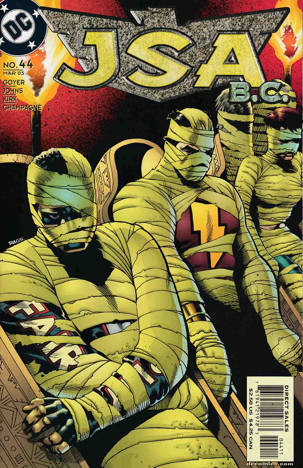 JSA #44 Near Mint (9.4) [DC Comic] LARGE