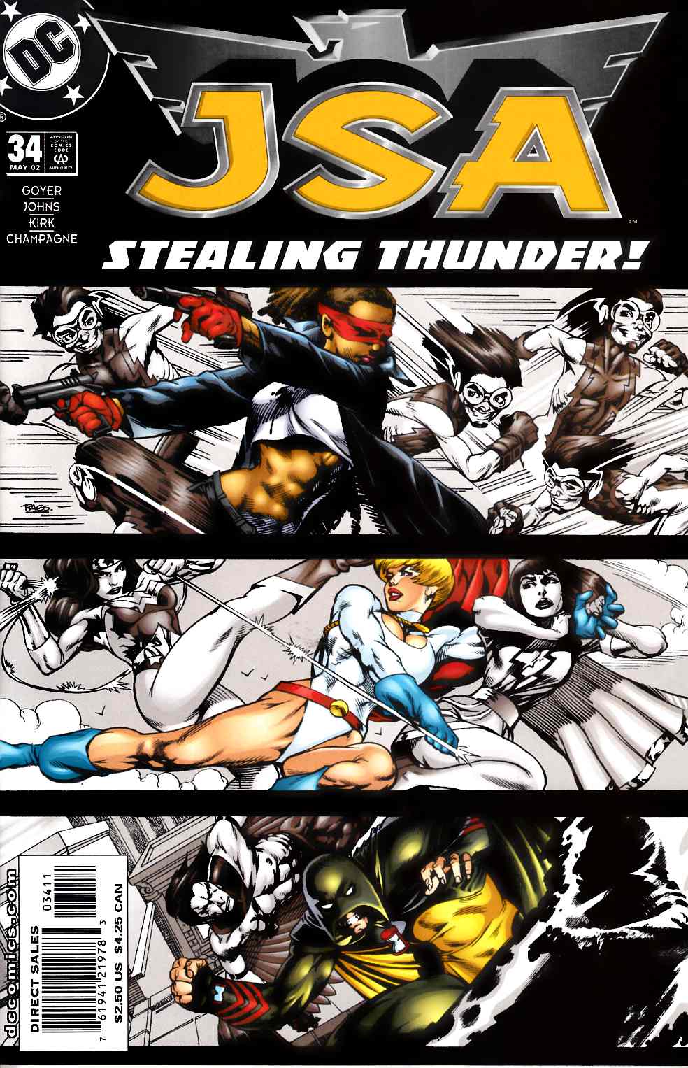 JSA #34 Near Mint (9.4) [DC Comic] LARGE