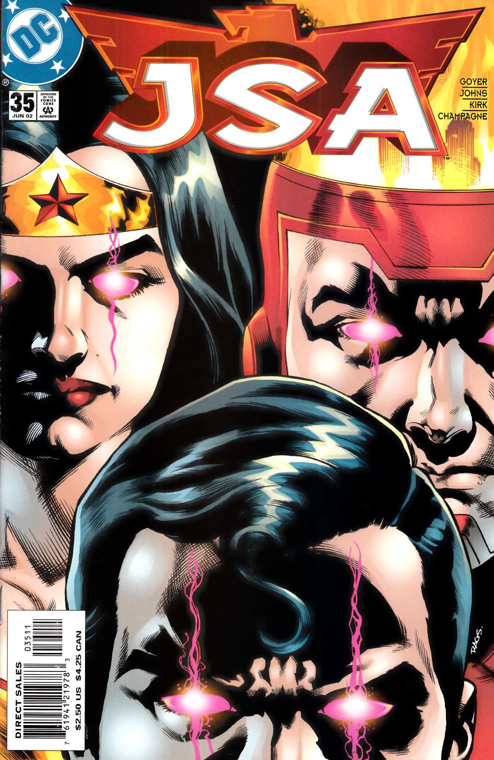 JSA #35 Near Mint (9.4) [DC Comic] LARGE