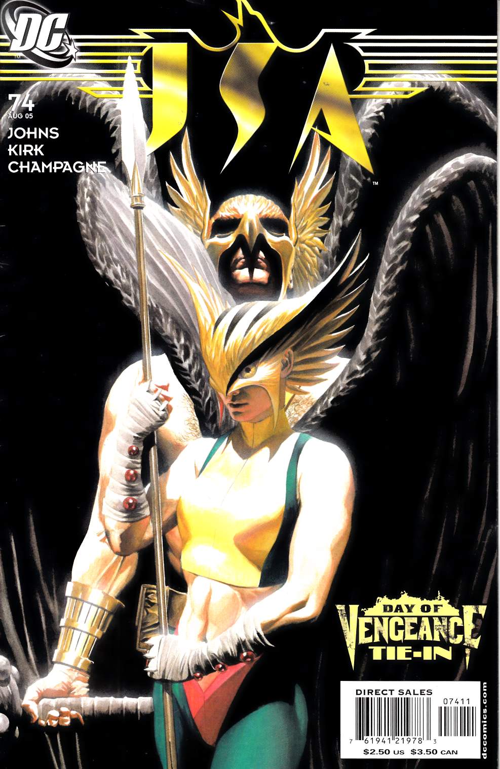 JSA #74 Very Fine Minus (7.5) [DC Comic] LARGE