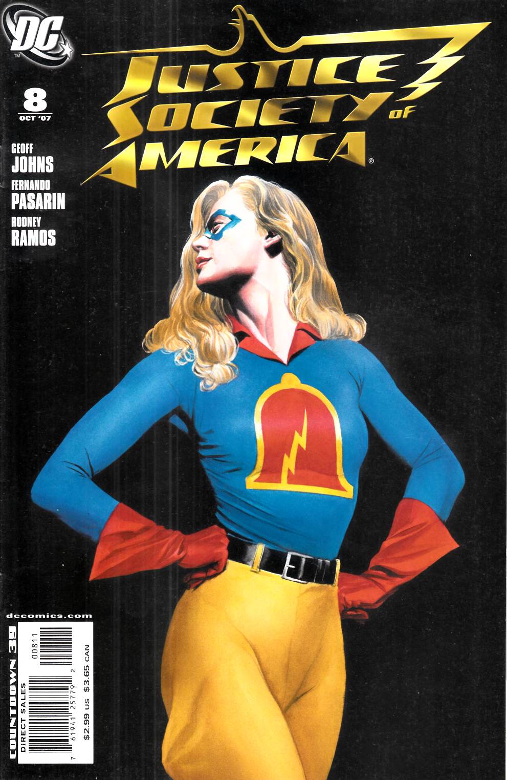 Justice Society of America #8 Fine (6.0) [DC Comic] THUMBNAIL