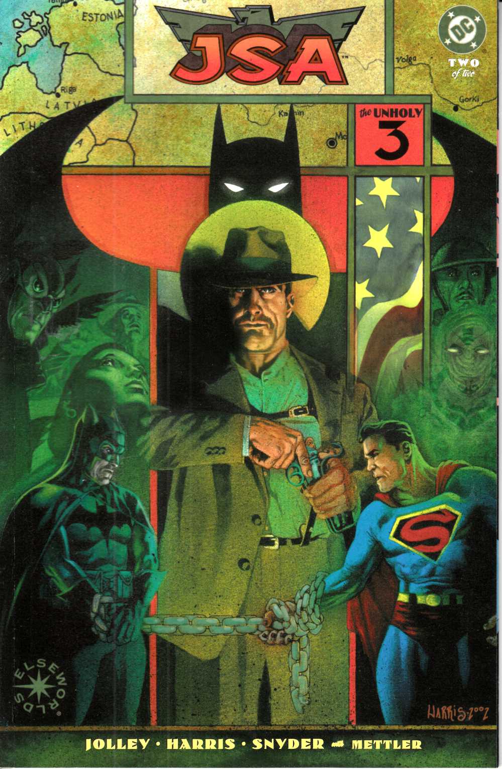 JSA the Unholy Three #2 Near Mint (9.4) [DC Comic] THUMBNAIL