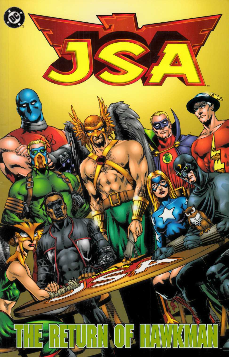 JSA Volume 3 The Return of Hawkman Very Fine (8.0) [DC Softcover] LARGE