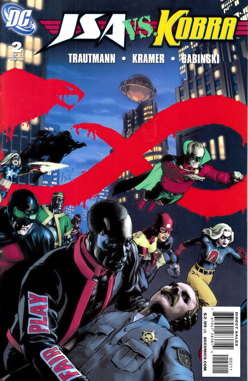 JSA Vs Kobra #2 Near Mint (9.4) [DC Comic] THUMBNAIL