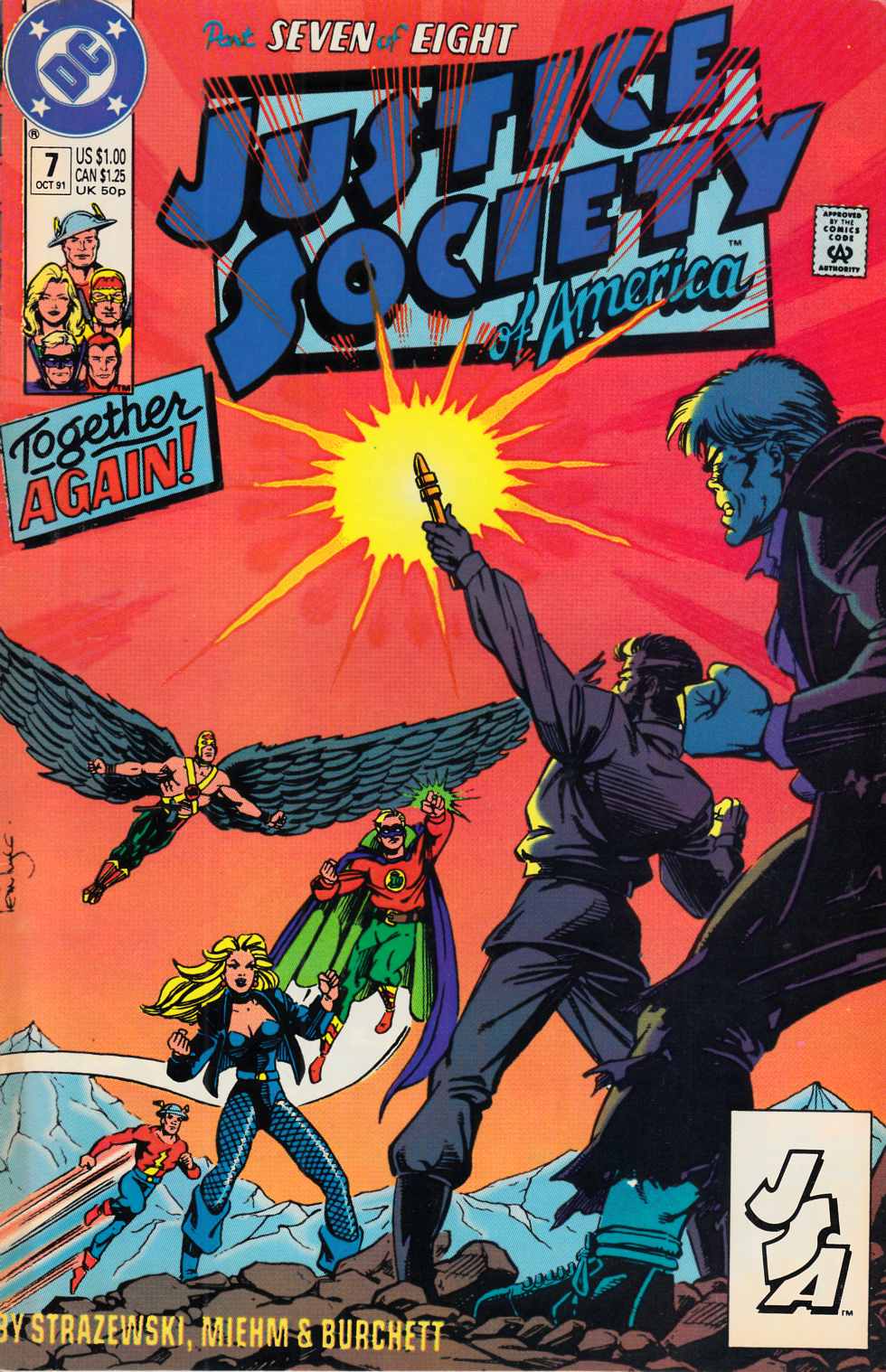 Justice Society of America #7 Very Fine (8.0) [DC Comic] LARGE
